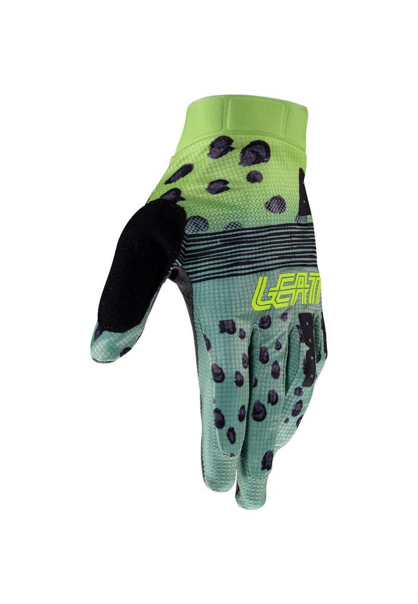 Rękawice rowerowe LEATT Glove MTB 1.0 GripR. Kolor: niebieski, zielony, wielokolorowy. Sport: kolarstwo