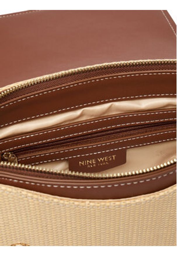Nine West Torebka CEO-Sullivan Heart-LDA9446 Beżowy. Kolor: beżowy