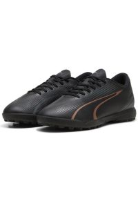 Buty piłkarskie Puma Ultra Play Tt M 107765-02 czarne. Zapięcie: sznurówki. Kolor: czarny. Materiał: guma, syntetyk. Szerokość cholewki: normalna. Sport: piłka nożna #7