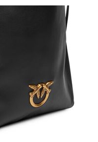 Pinko - PINKO Torebka Slouchy Classic Bag PE 25 PLTT 104359 A270 Czarny. Kolor: czarny. Materiał: skórzane #3