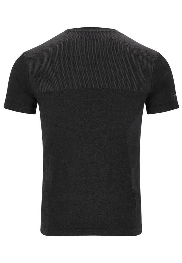 ENDURANCE - Koszulka treningowa męska Endurance Jaro Melange Seamless S/S. Kolor: szary. Sport: fitness