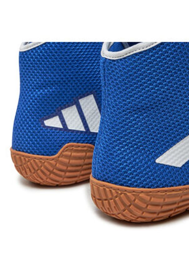 Adidas - adidas Buty bokserskie Tech Fall 2.0 IF9924 Niebieski. Kolor: niebieski. Materiał: mesh, materiał