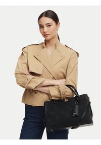 Guess Torebka Audrey Logo HWJG97 55070 Czarny. Kolor: czarny #1