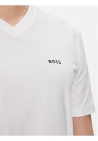 BOSS - Boss T-Shirt Tee V 50506347 Biały Regular Fit. Kolor: biały. Materiał: bawełna #4