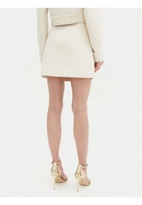 Guess Spódnica mini W5RD63 WGW82 Beżowy Regular Fit. Kolor: beżowy. Materiał: syntetyk #2