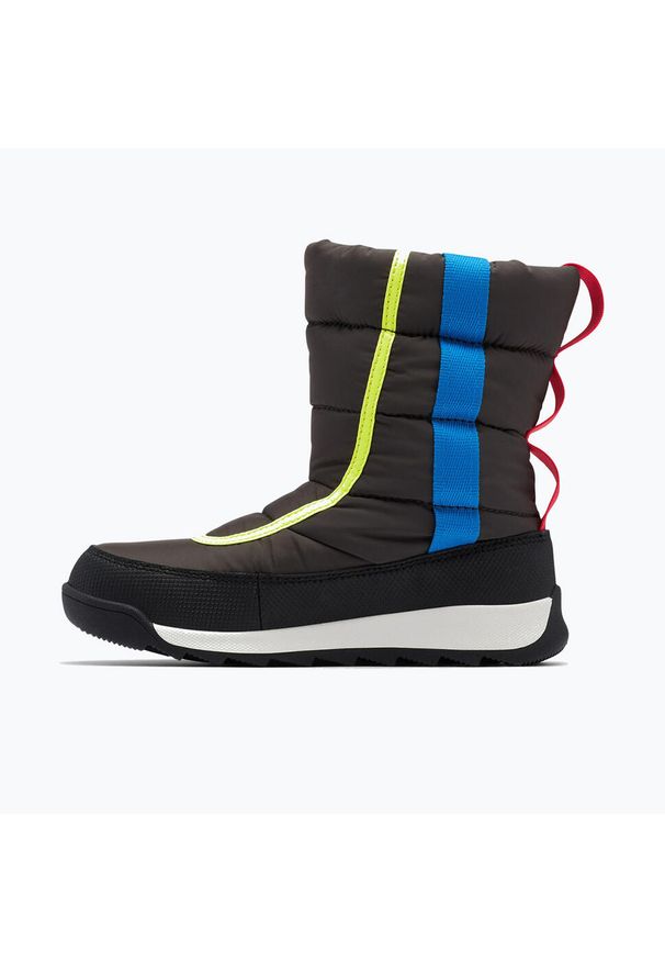 sorel - Śniegowce dziecięce Sorel Outh Whitney II Puffy Mid. Kolor: czarny. Sezon: zima. Sport: turystyka piesza