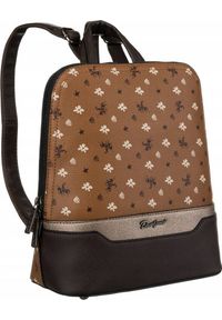 DAVID JONES - David Jones Elegancki plecaczek damski ze skóry ekologicznej - David Jones NoSize. Materiał: skóra ekologiczna. Styl: elegancki #1