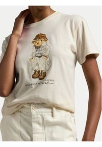 Polo Ralph Lauren T-Shirt 211947961001 Écru Regular Fit. Typ kołnierza: polo. Materiał: bawełna