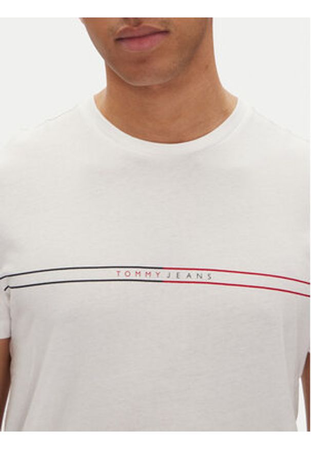 Tommy Jeans Komplet 2 t-shirtów Entry Graphic DM0DM21902 Kolorowy Slim Fit. Materiał: bawełna. Wzór: kolorowy