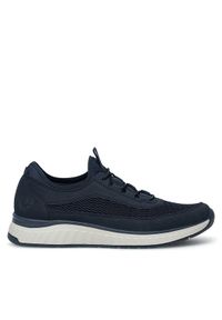 Rieker Sneakersy B0655-14 Niebieski. Kolor: niebieski