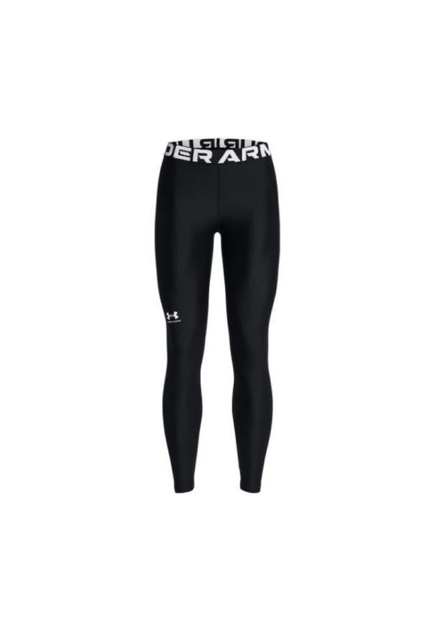 Legginsy Under Armour Ua Hg Legging Damskie. Kolor: czarny. Materiał: elastan, poliester