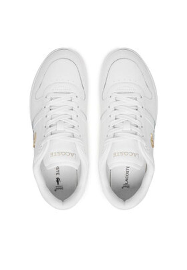 Lacoste Sneakersy 7-48SFA0038 Biały. Kolor: biały. Materiał: skóra
