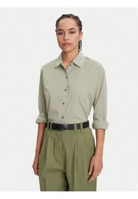 Marc O'Polo Koszula 506 0995 42061 Zielony Relaxed Fit. Typ kołnierza: polo. Kolor: zielony. Materiał: bawełna