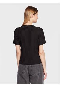 Calvin Klein Jeans Bluzka J20J220774 Czarny Regular Fit. Kolor: czarny. Materiał: wiskoza