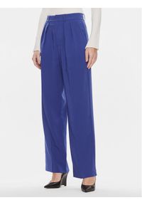 Custommade Spodnie materiałowe Penny 999425550 Niebieski Regular Fit. Kolor: niebieski. Materiał: syntetyk #1