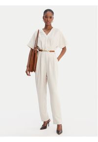 Fracomina Kombinezon FR25SO2004W47601 Beżowy Regular Fit. Kolor: beżowy. Materiał: syntetyk #3