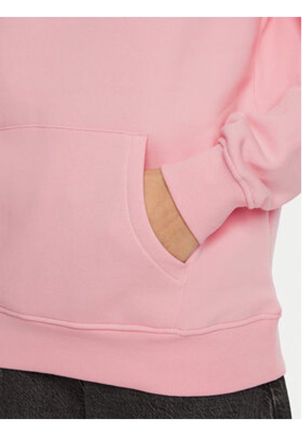 Tommy Jeans Bluza Linear DW0DW17324 Różowy Regular Fit. Kolor: różowy. Materiał: bawełna