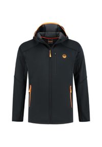 GURU TACKLE - Kurtka Wędkarska Guru Polar Softshell Jacket. Kolor: czarny. Materiał: polar, softshell. Długość rękawa: długi rękaw #1