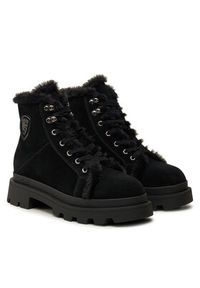 Blauer Trapery F4KIMMEL06 Czarny. Kolor: czarny. Materiał: zamsz, skóra #4