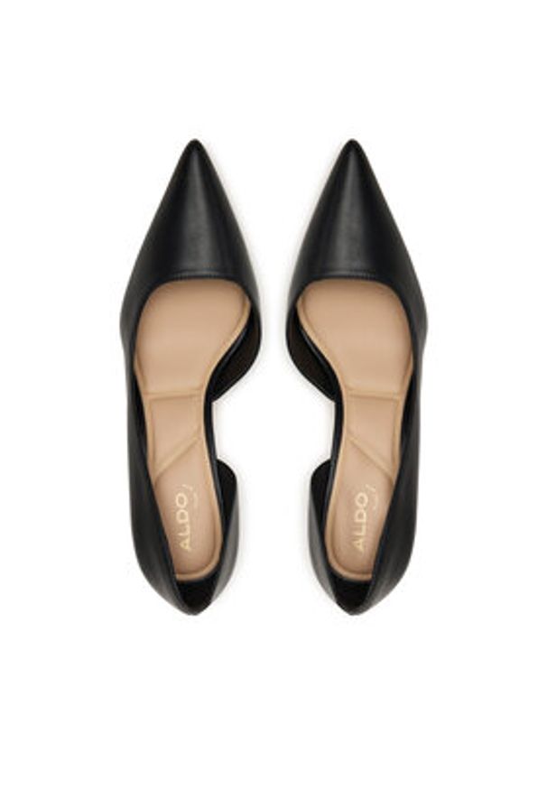 Aldo Szpilki Livianna 14054896 Czarny. Kolor: czarny. Materiał: skóra. Obcas: na szpilce