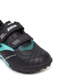 Joma Buty do piłki nożnej Powerfull Jr 2501 POJS2501TFV Czarny. Kolor: czarny. Materiał: skóra #4