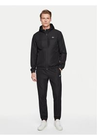 Lacoste Dres WH2661 Czarny Regular Fit. Kolor: czarny. Materiał: syntetyk #1