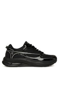Sneakersy Just Cavalli. Kolor: czarny
