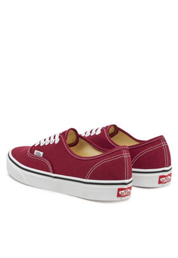 Vans Tenisówki Authentic VN000BW5ZCF1 Bordowy. Kolor: czerwony. Materiał: materiał