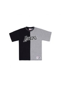 Mitchell & Ness - Koszulka Los Angeles Lakers nba split color. Kolor: szary, czarny, wielokolorowy. Sport: koszykówka #1