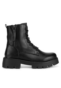 DeeZee Botki WS6119-30 Czarny. Kolor: czarny. Materiał: materiał