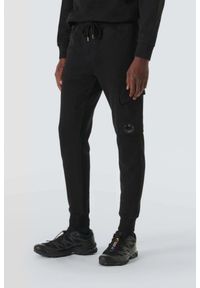 C.P. Company - C.P. COMPANY Czarne męskie spodnie dresowe Cargo, Rozmiar XXL. Kolor: czarny. Materiał: dresówka #1