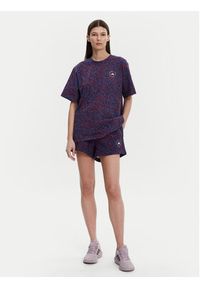 Adidas by Stella McCartney - adidas by Stella McCartney Szorty sportowe Stella McCartney Printed JG3608 Granatowy Loose Fit. Kolor: niebieski. Materiał: bawełna