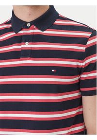 TOMMY HILFIGER - Tommy Hilfiger Polo 1985 MW0MW17770 Granatowy Regular Fit. Typ kołnierza: polo. Kolor: niebieski. Materiał: bawełna #5