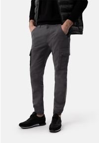 Volcano - Spodnie bojówki, Regular Fit, R-ALPIN. Materiał: materiał. Styl: sportowy #1