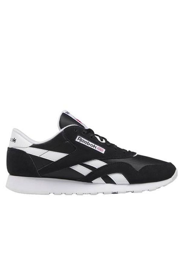 Buty do chodzenia męskie Reebok CL Nylon. Zapięcie: sznurówki. Kolor: czarny, wielokolorowy. Materiał: nylon, tkanina, guma, zamsz. Szerokość cholewki: normalna. Model: Reebok Nylon. Sport: turystyka piesza