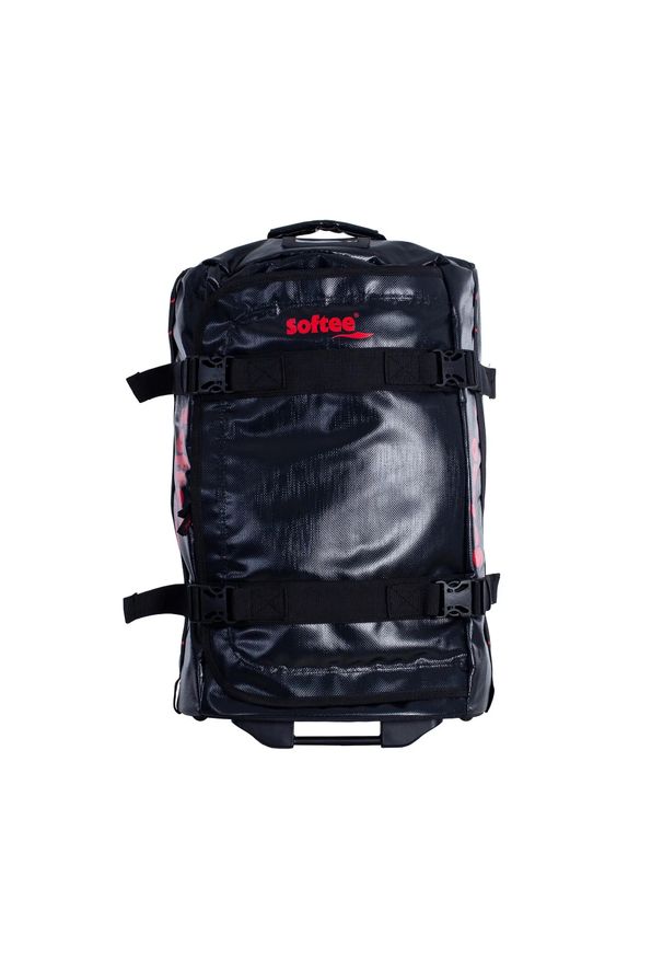 Walizka Softee. Kolor: czarny. Styl: elegancki