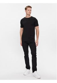 Karl Lagerfeld - KARL LAGERFELD Komplet t-shirtów 765000 500298 Czarny Slim Fit. Typ kołnierza: dekolt w karo. Kolor: czarny. Materiał: bawełna #4