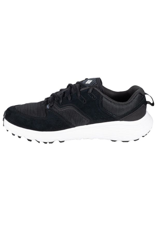 columbia - Buty do chodzenia męskie Columbia Benson. Zapięcie: sznurówki. Kolor: czarny. Materiał: guma, materiał, syntetyk. Szerokość cholewki: normalna. Sport: turystyka piesza