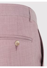 Pako Lorente - PAKO LORENTE - Różowe spodnie ganiturowe wełna. Kolor: różowy. Materiał: wełna #2