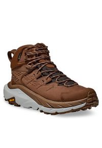 HOKA - Hoka Trekkingi Kaha 2 GTX GORE-TEX 1123155 Brązowy. Kolor: brązowy. Materiał: nubuk, skóra. Technologia: Gore-Tex. Sport: turystyka piesza #4