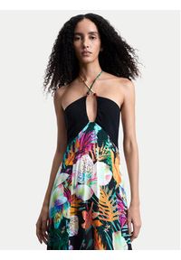Desigual Sukienka letnia Daikiri Cord 26SWVW63 Kolorowy Regular Fit. Materiał: wiskoza. Wzór: kolorowy. Sezon: lato #4