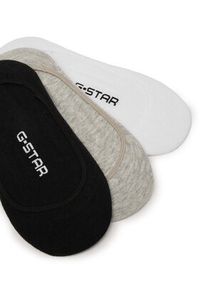 G-Star RAW - G-Star Raw Skarpety AS_G-STAR_S_013_SS25 (3-PACK) Szary. Kolor: szary. Materiał: bawełna, materiał