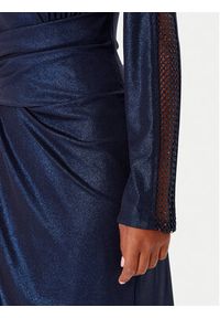 Joseph Ribkoff Sukienka koktajlowa 253742 Granatowy Slim Fit. Kolor: niebieski. Materiał: syntetyk. Styl: wizytowy #2