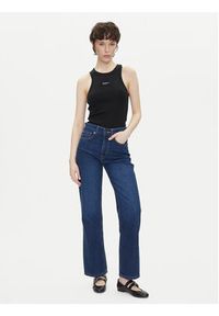 Pepe Jeans Jeansy Robyn PL204901 Niebieski Straight Fit. Kolor: niebieski