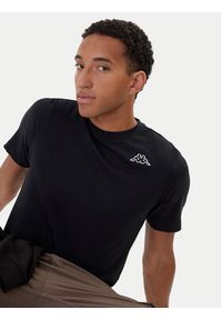 Kappa Komplet 5 t-shirtów Logo Myrto 322563W Czarny Regular Fit. Kolor: czarny. Materiał: bawełna #4
