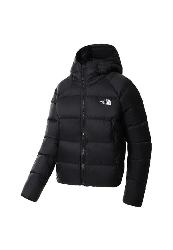 Kurtka The North Face Hyalite 0A3Y4RJK31 - czarna. Okazja: na spacer. Kolor: czarny. Materiał: materiał, nylon, puch. Sezon: zima. Sport: turystyka piesza