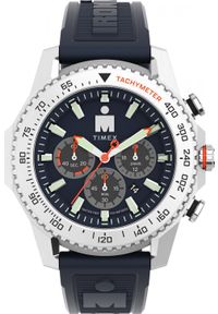 Zegarek Timex Zegarek męski TW2W55500 niebieski. Kolor: niebieski #1