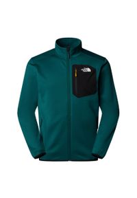 The North Face Polar Crest Fz Nf0A897C586. Kolor: zielony. Materiał: polar