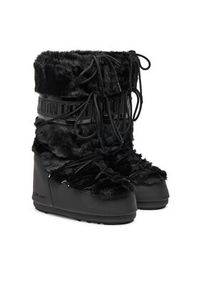 Moon Boot Śniegowce 80D1408900 Czarny. Kolor: czarny. Materiał: skóra