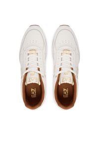 EA7 Emporio Armani Sneakersy 7X000648 AF15588 M0015 Kremowy. Kolor: kremowy. Materiał: skóra #2